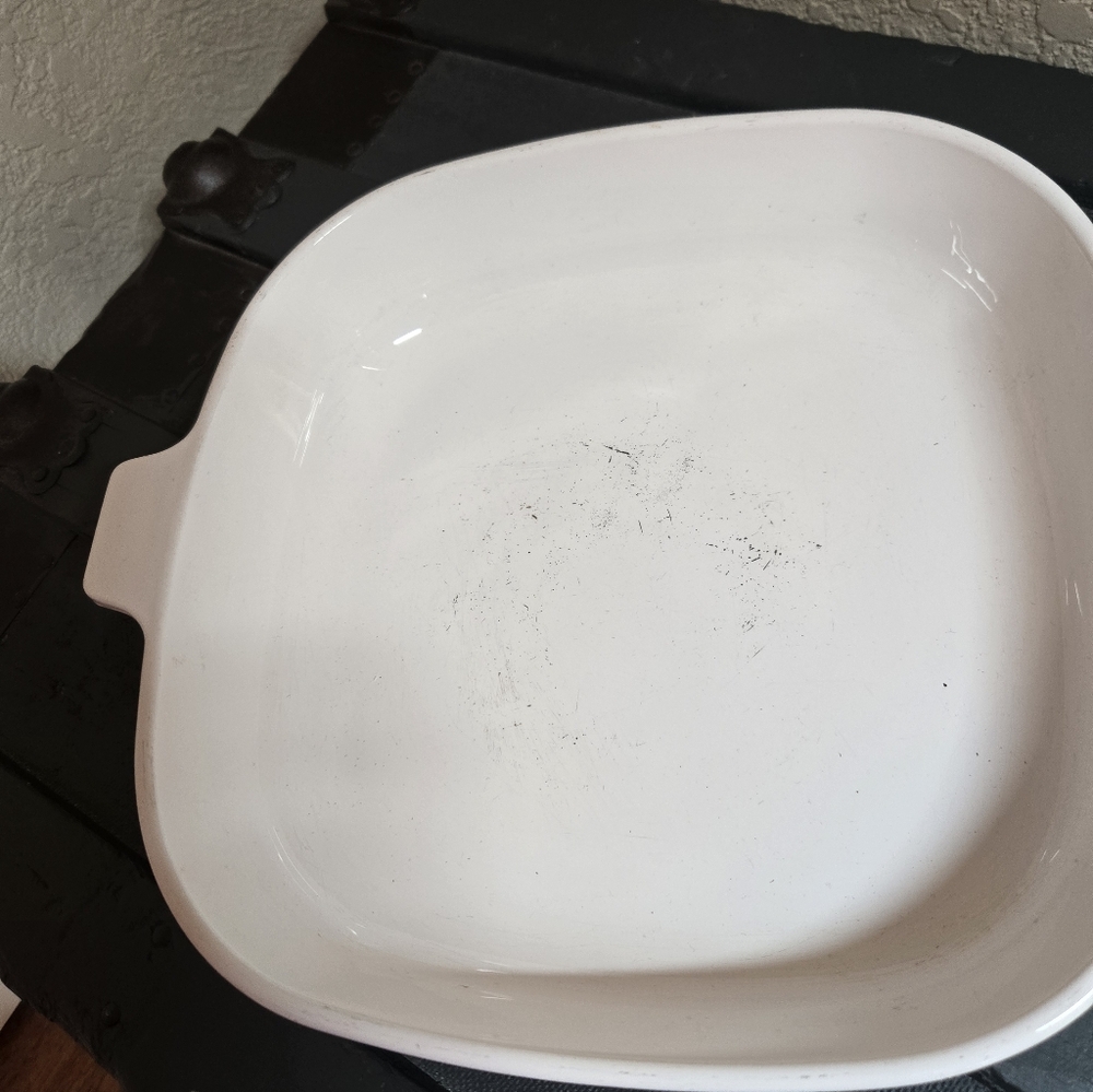 3 pc Vintage Corningware Blue Cornflower Casserole Baking Dishes No Lids - Picture 6 of 8